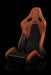 Falcon-S Composite FRP Reclining Seats - British Tan W/ Black Stitching