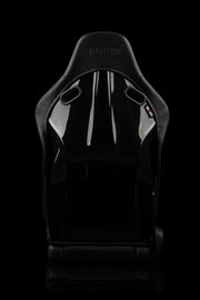 Falcon-S Composite FRP Reclining Seats - White W/ Black Stitching