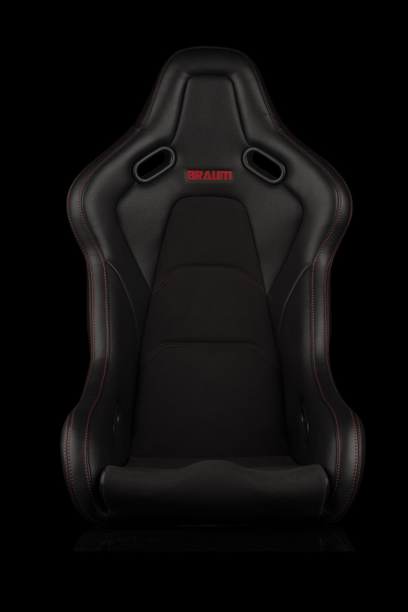 Falcon-S Composite FRP Bucket Seat - Red Stitching