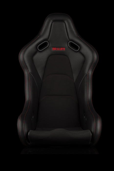 Falcon-S Composite FRP Bucket Seat - Red Stitching