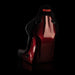 Falcon-S Composite FRP Bucket Seat - Black Alcantara W/ Red Glitter Composite
