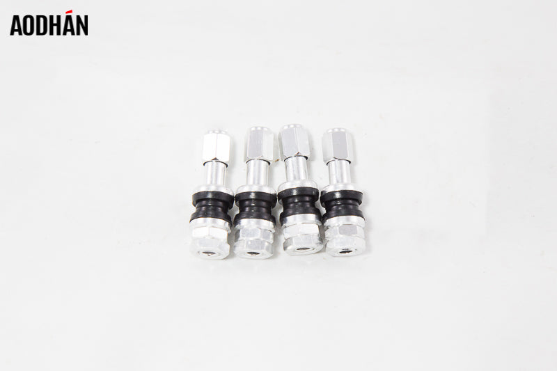 AODHAN V1 VALVE STEM (SET OF 4)  SILVER