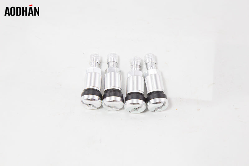 AODHAN V2 VALVE STEM (SET OF 4)  SILVER