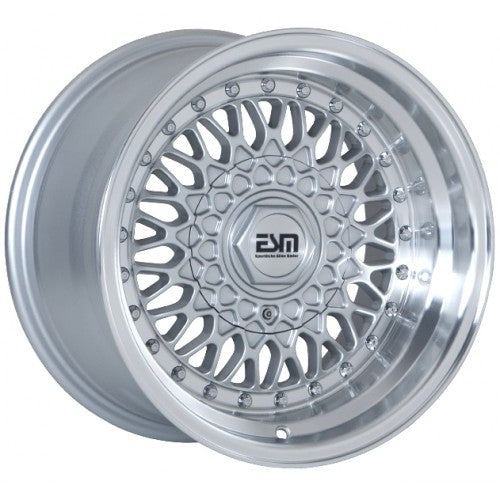 ESM-002R 15x9 4x100/5x100 +-20 57.1 Argent/ Lèvre machine