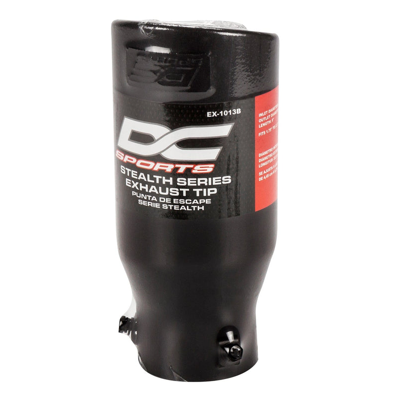 DC Sport Universal Bolt On Échappement Slant Cut Tip Entrée 2,875" Sortie 3,87"
