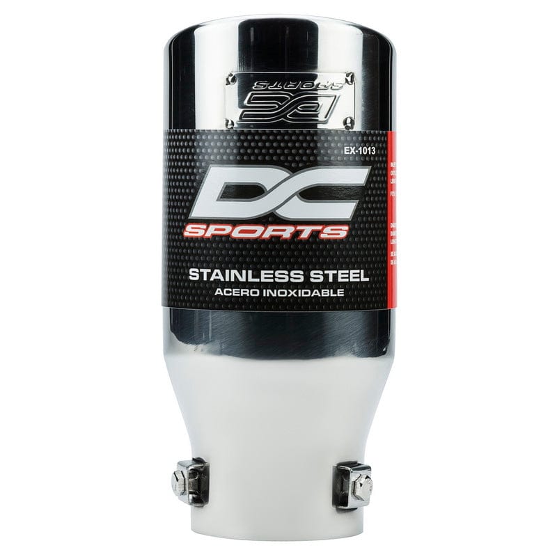 DC Sport Universal Bolt On Échappement Slant Cut Tip Entrée 2,875" Sortie 3,87"