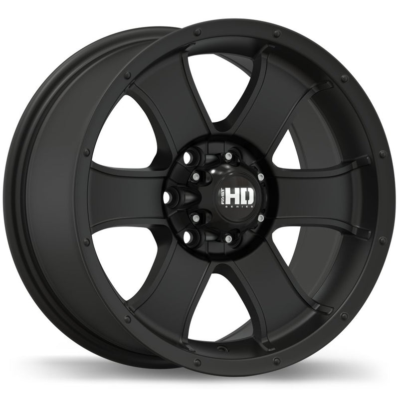 Fast Wheels Terrano Satin Black