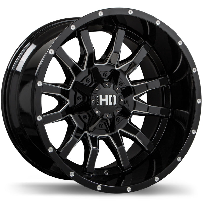 Fast HD TRAXX Gloss Black with Milled Trim