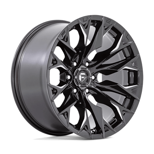 FUEL Off-Road D803 FLAME GLOSS BLACK MILLED
