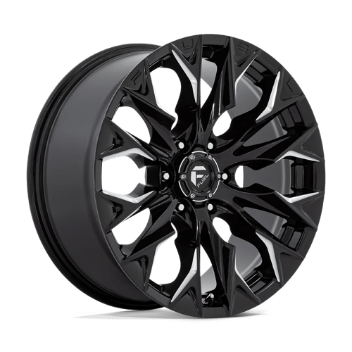 FUEL Off-Road D803 FLAME GLOSS BLACK MILLED