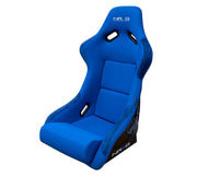 NRG FRP Bucket Seat Blue Cloth (Large)