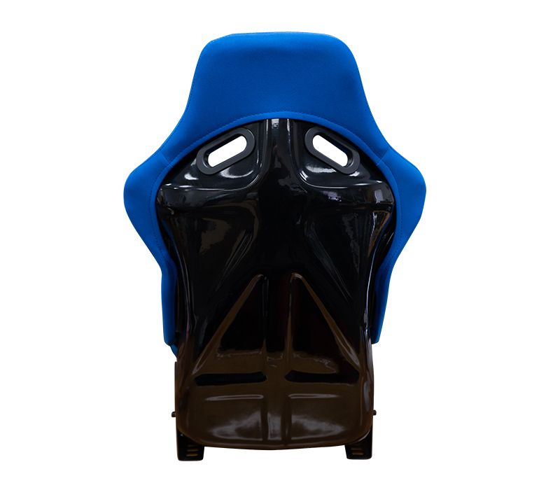 Siège baquet NRG FRP en tissu bleu (grand)