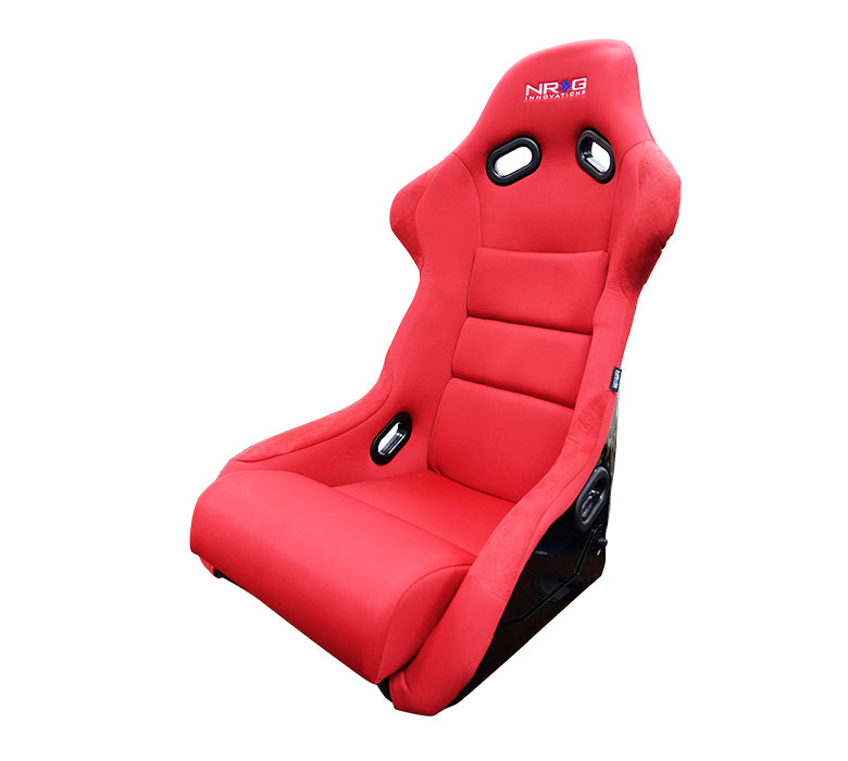 NRG FRP Bucket Seat Red Cloth (Large)