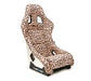 NRG FRP Bucket Seat PRISMA SAVAGE Edition Cheetah Leopard print (Medium)