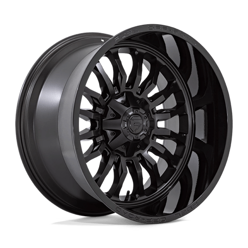 FUEL Off-Road D796 ARC MATTE BLACK WITH GLOSS BLACK LIP