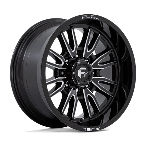 FUEL Off-Road D761 CLASH GLOSS BLACK MILLED