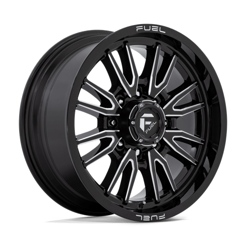 FUEL Off-Road D761 CLASH GLOSS BLACK MILLED