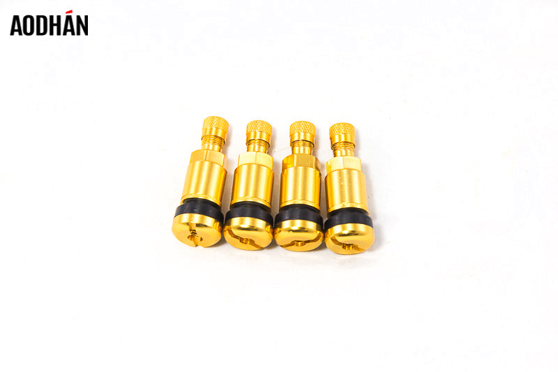 AODHAN V2 VALVE STEM (SET OF 4)  GOLD