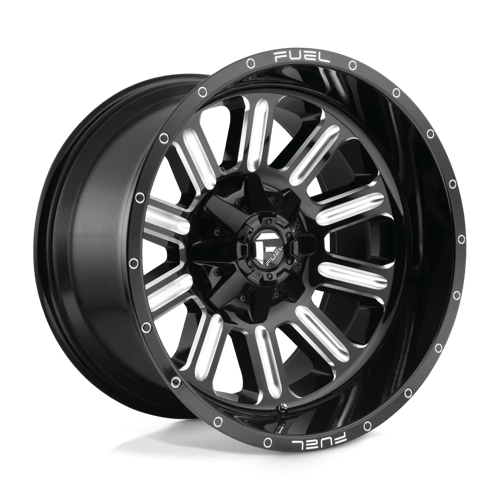 FUEL Off-Road D620 HARDLINE GLOSS BLACK MILLED