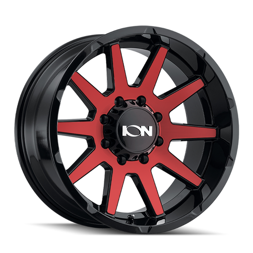ION 143 GLOSS BLACK/RED MACHINED