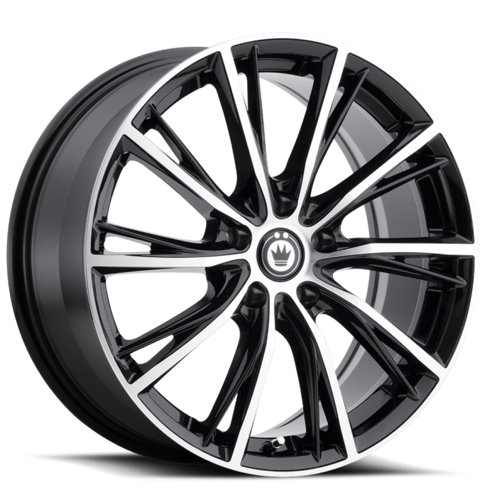 KONIG IMPRESSION GLOSS BLACK W/ MACHINED FACE