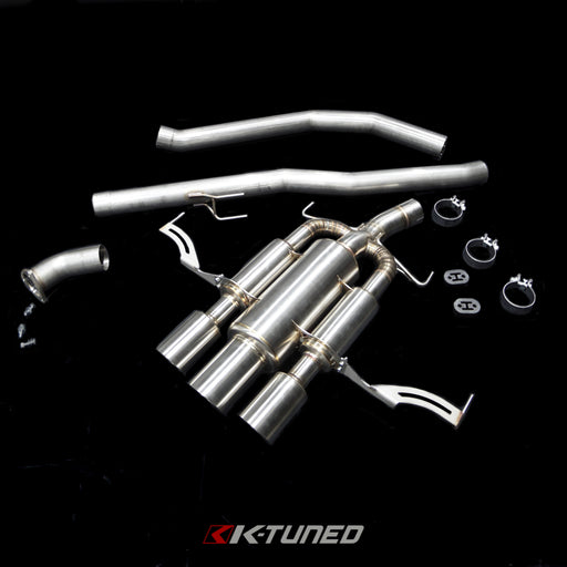 K-Tuned FK8 Type R Cat-Back Exhaust w/3" Downpipe Flange