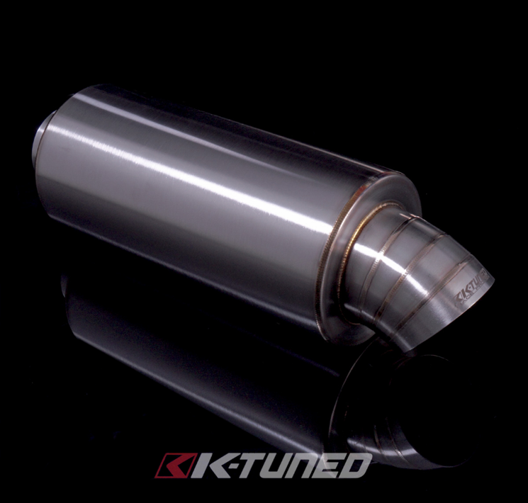 K-Tuned Turndown Muffler - 2.5"
