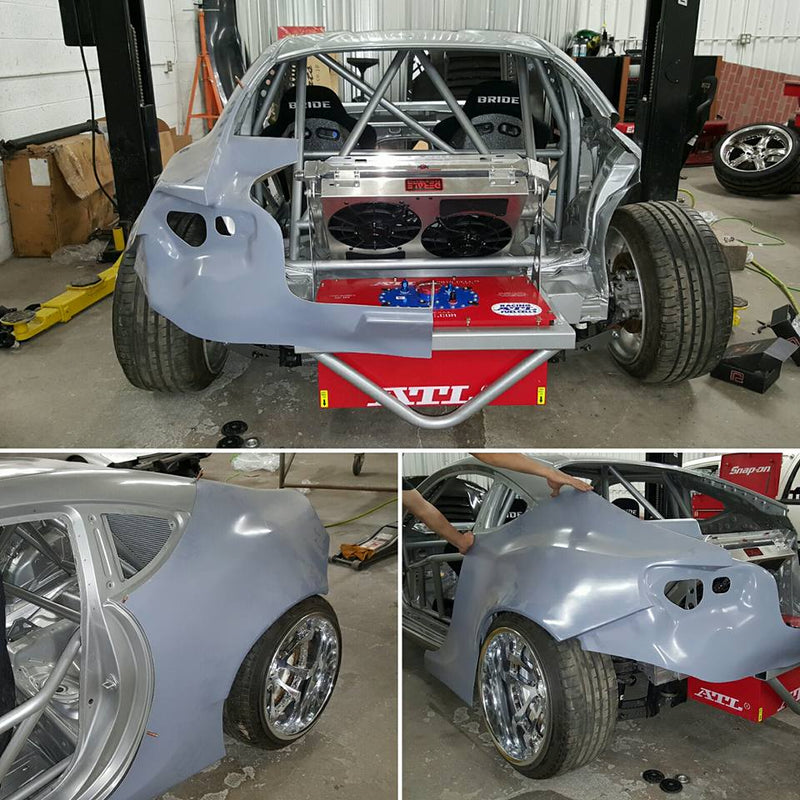 2F Performance FRS/BRZ/GT86 LFC Panels W/Integrated 55mm flare (Left and Right)