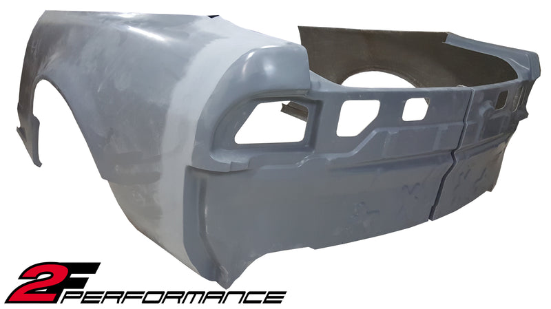 Panneaux LFC 2F Performance S13 Hatchback avec évasement intégré de 55 mm (gauche et droite)