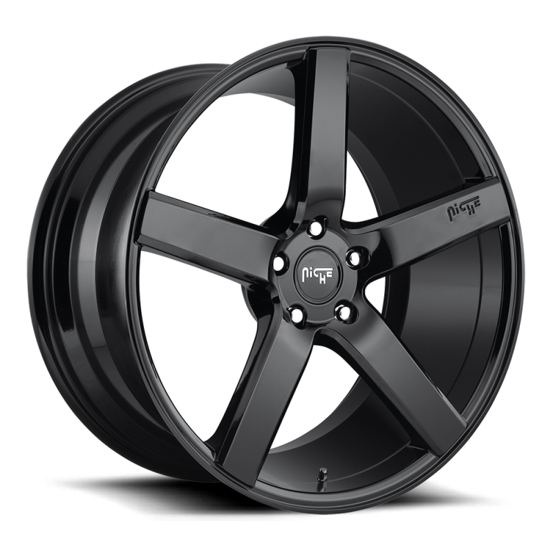Niche M188 MILAN 20X8.5 5X120 ET35 72.56 Gloss Black