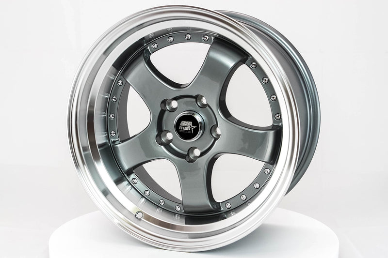 MST MT07 Gunmetal w/Machined Lip