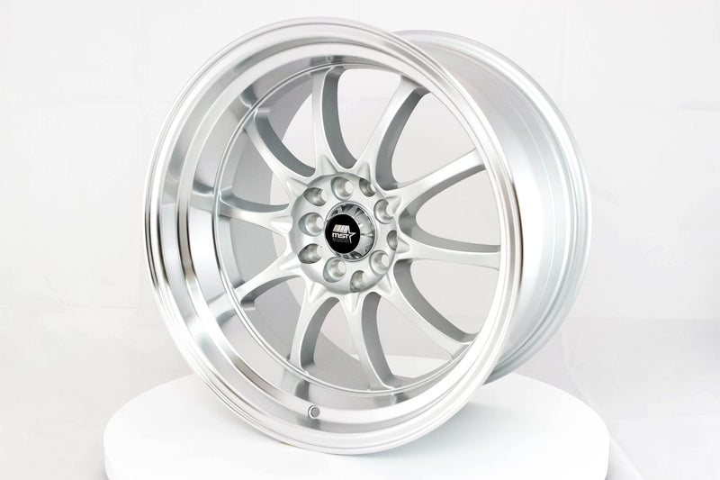 MST MT11 Silver w/Machined Lip