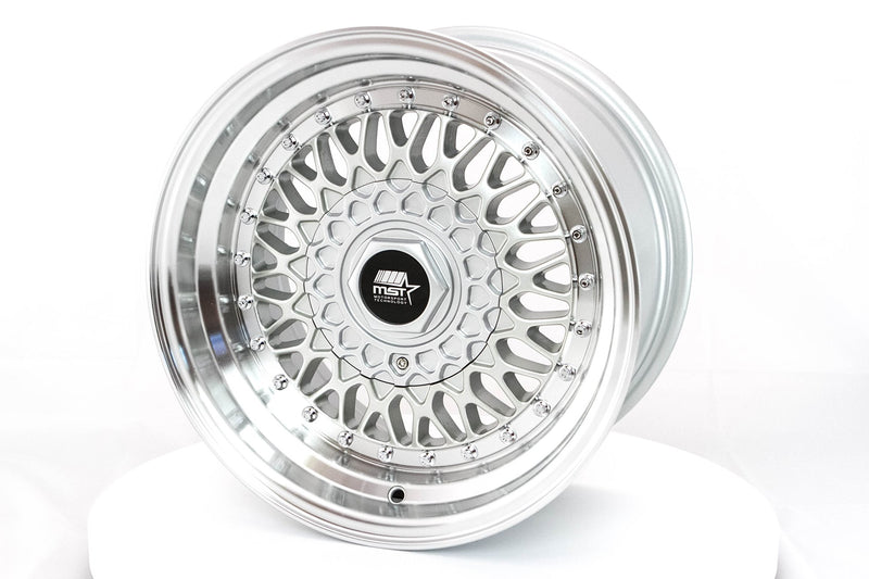 MST MT13 Silver w/Machined Lip