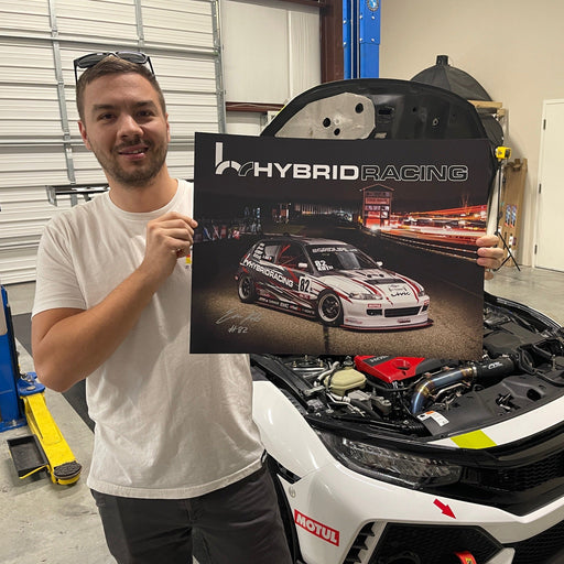 Hybrid Racing x Eric Kutil Racing #82 GLTC Racecar Poster HYB-PST-00-01