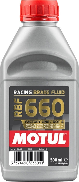Liquide de frein Motul RBF 660 500ML (1/2L) - Racing DOT 4