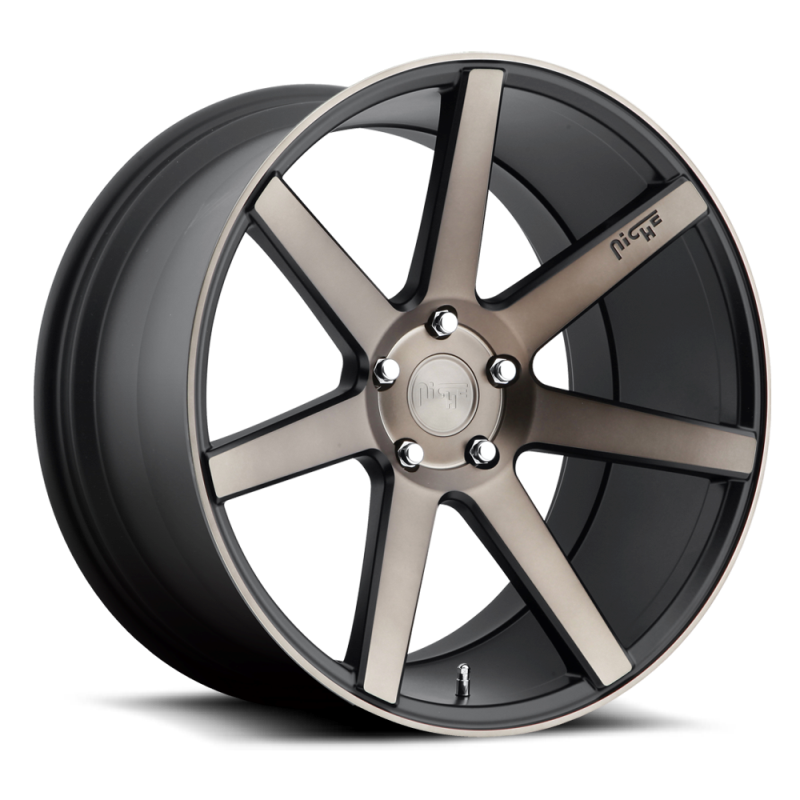 Niche M150 VERONA 20X9 5X120 ET35 72.56 Matte Black Machined