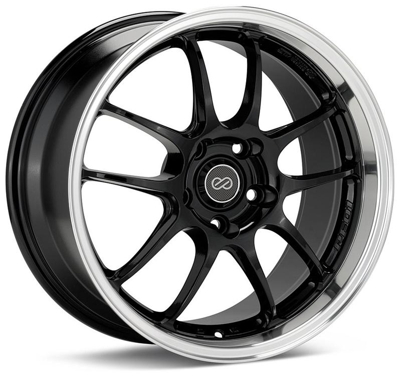 ENKEI PF01 Black Machined