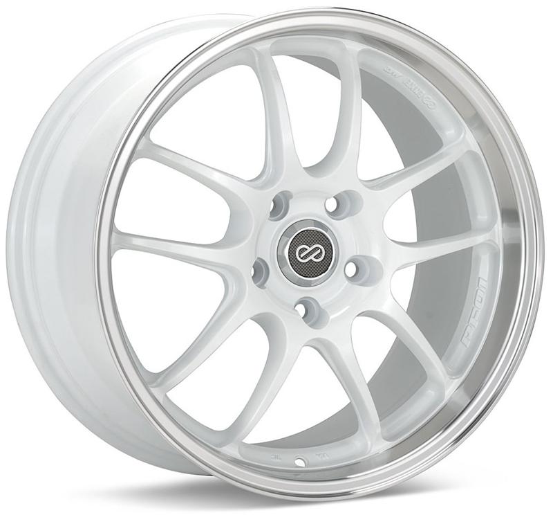 ENKEI PF01 White Machined