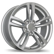 Replika R163A 18x8 Gloss Silver