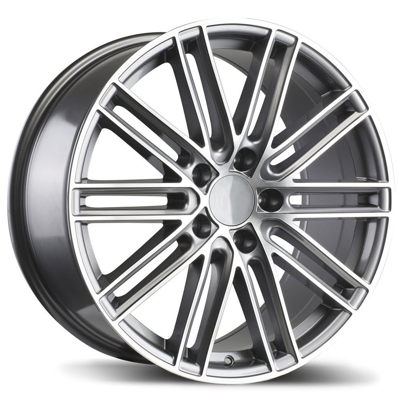 Replika R206 Gloss Gunmetal with Machined Face