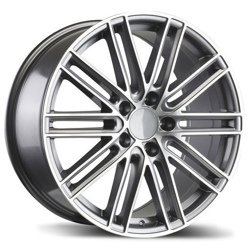 Replika R206 Gloss Gunmetal with Machined Face