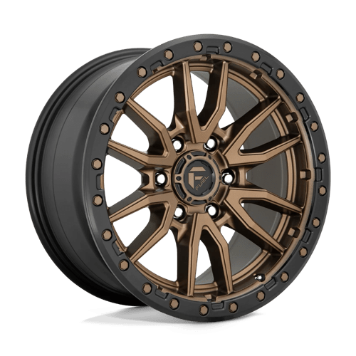 FUEL Off-Road D681 REBEL MATTE BRONZE BLACK BEAD RING
