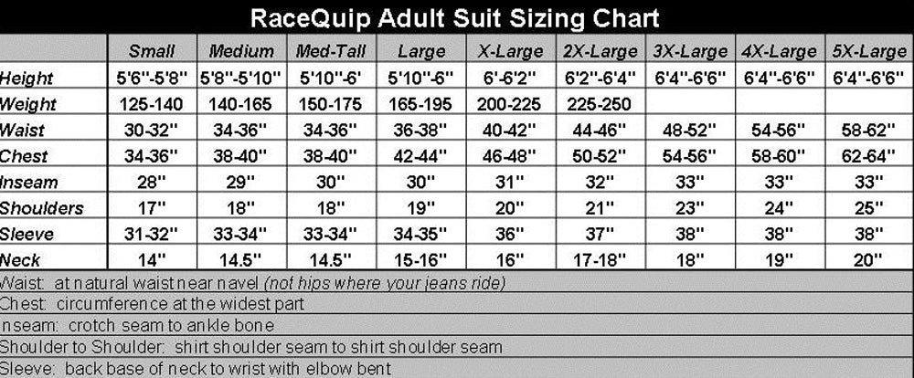 120017 RaceQuip One Piece Multi Layer Racing Driver Fire Suit, SFI 3.2A/ 5, Rouge 2X-Large
