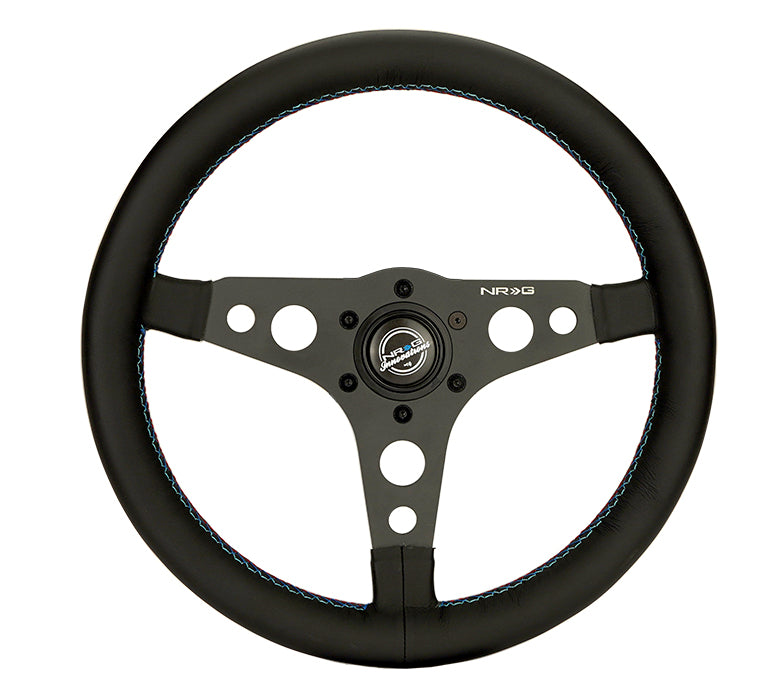 NRG Sport steering Wheel with M3 Stitching and non deep dish 350mm