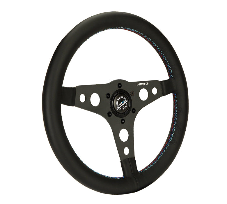 NRG Sport steering Wheel with M3 Stitching and non deep dish 350mm