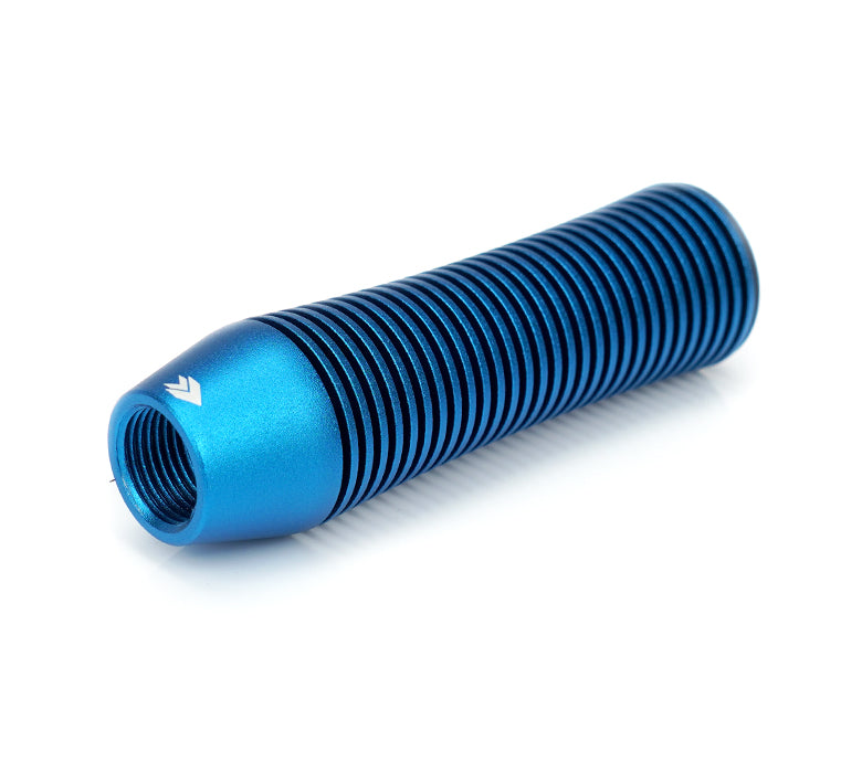 NRG Shift Knob Heat Sink Curvy Short Bleu