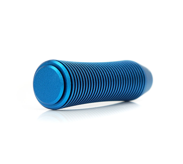 NRG Shift Knob Heat Sink Curvy Short Bleu