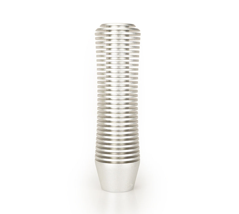 NRG Shift Knob Heat Sink Curvy Short Silver