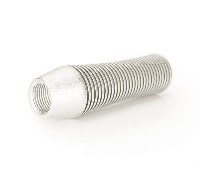NRG Shift Knob Heat Sink Curvy Short Argent