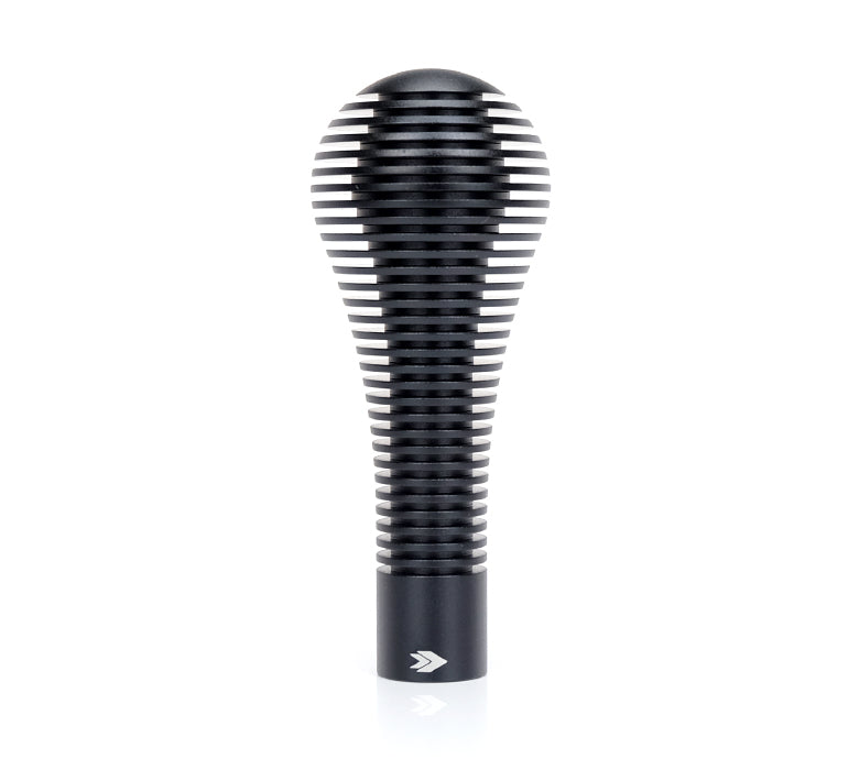 NRG Shift Knob Heat Sink Bubble Head Short Black